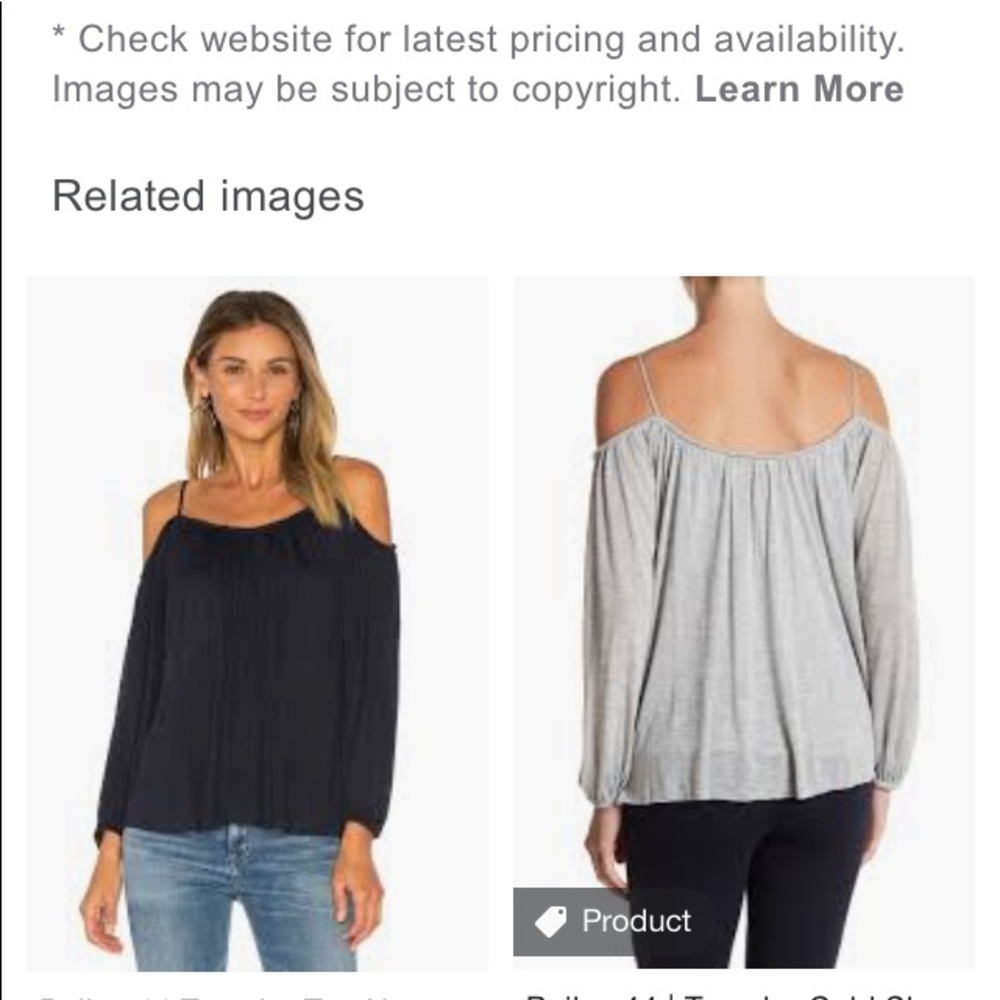 Bailey 44 Travelers Top Grey